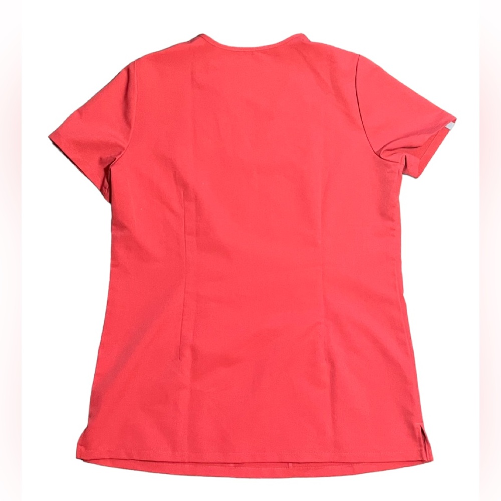 ❤️🧡 FIGS Casma™ Three-Pocket Scrub Top XS Limited Edition color Clay EUC - Picture 8 of 16